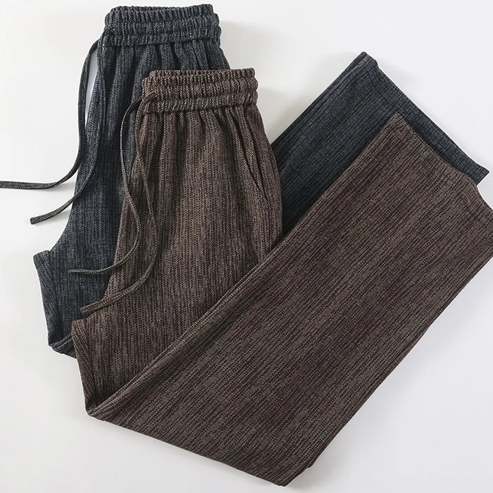 Women Trousers Loose Casual Elastic High Waisted Drawstring Wide Leg Pants Female Sports Sweatpants Spring Autumn 2026